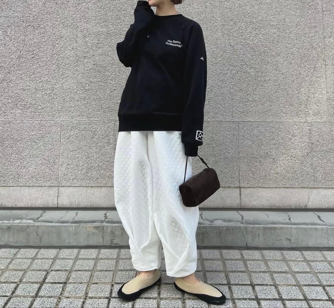 meer. クロスボリュームパンツ