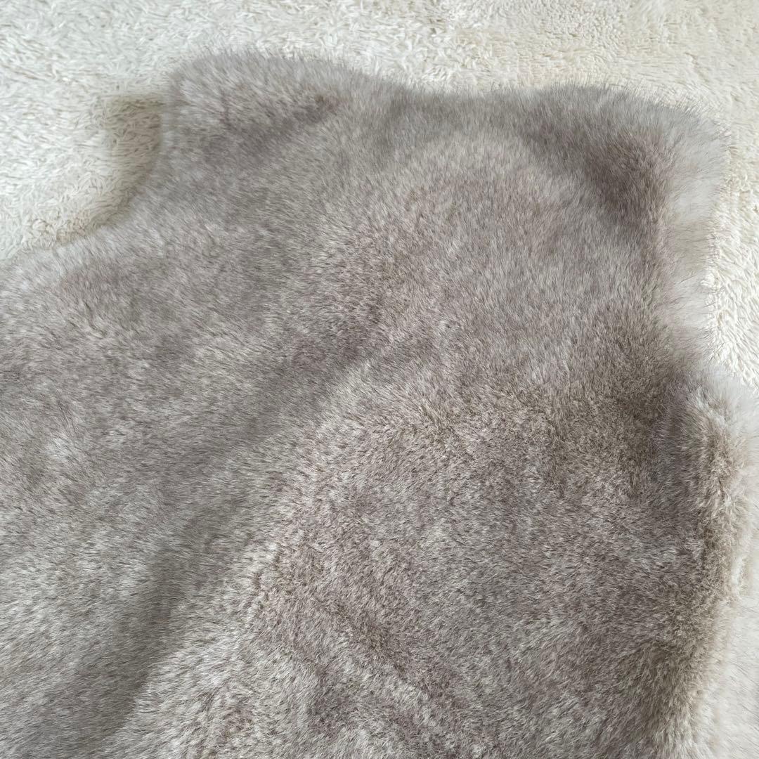 1148i 様　24AW 定価3万　ルージュヴィフ　エコファーベスト　ジレ