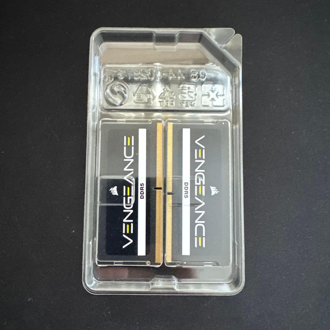 【未使用】CORSAIR VENGEANCE SODIMM DDR5 32GB