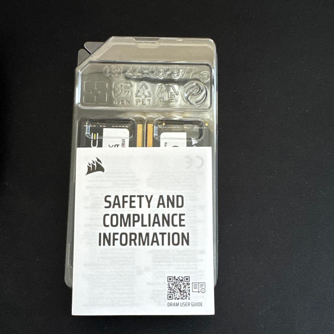 【未使用】CORSAIR VENGEANCE SODIMM DDR5 32GB