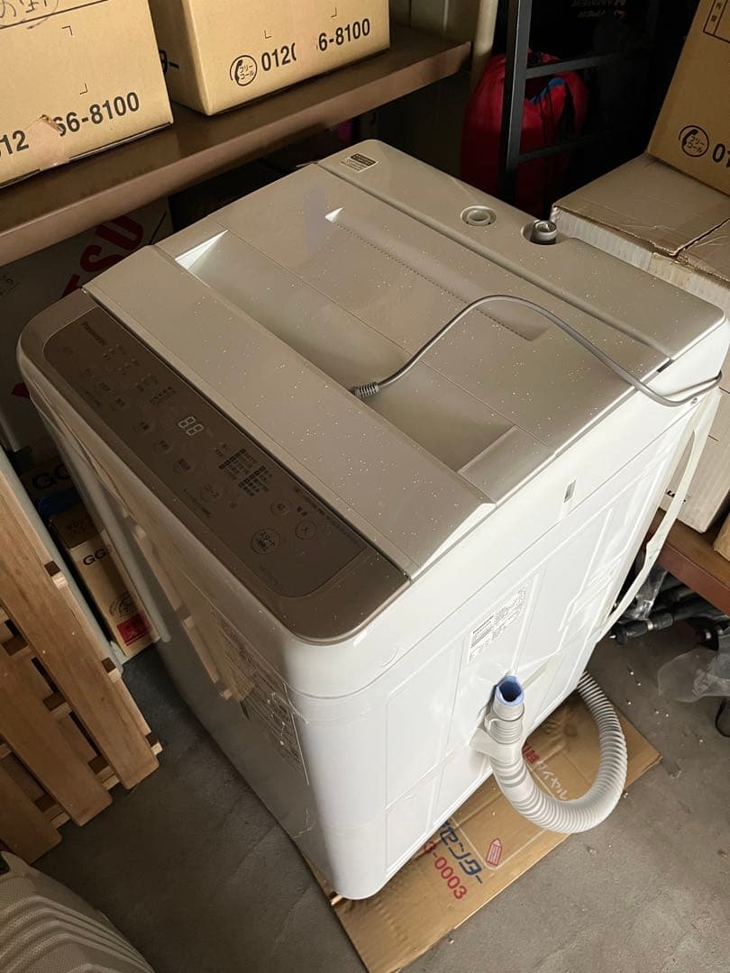 Panasonic NA-F60PB15 6kg 2022年製縦型洗濯機 本体