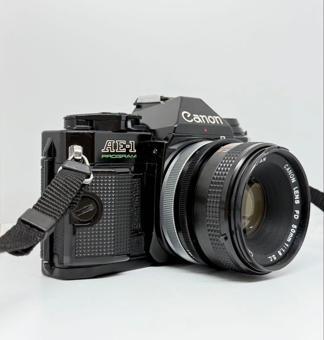 【作例あり 完動品】Canon AE-1 PROGRAM フィルムカメラ