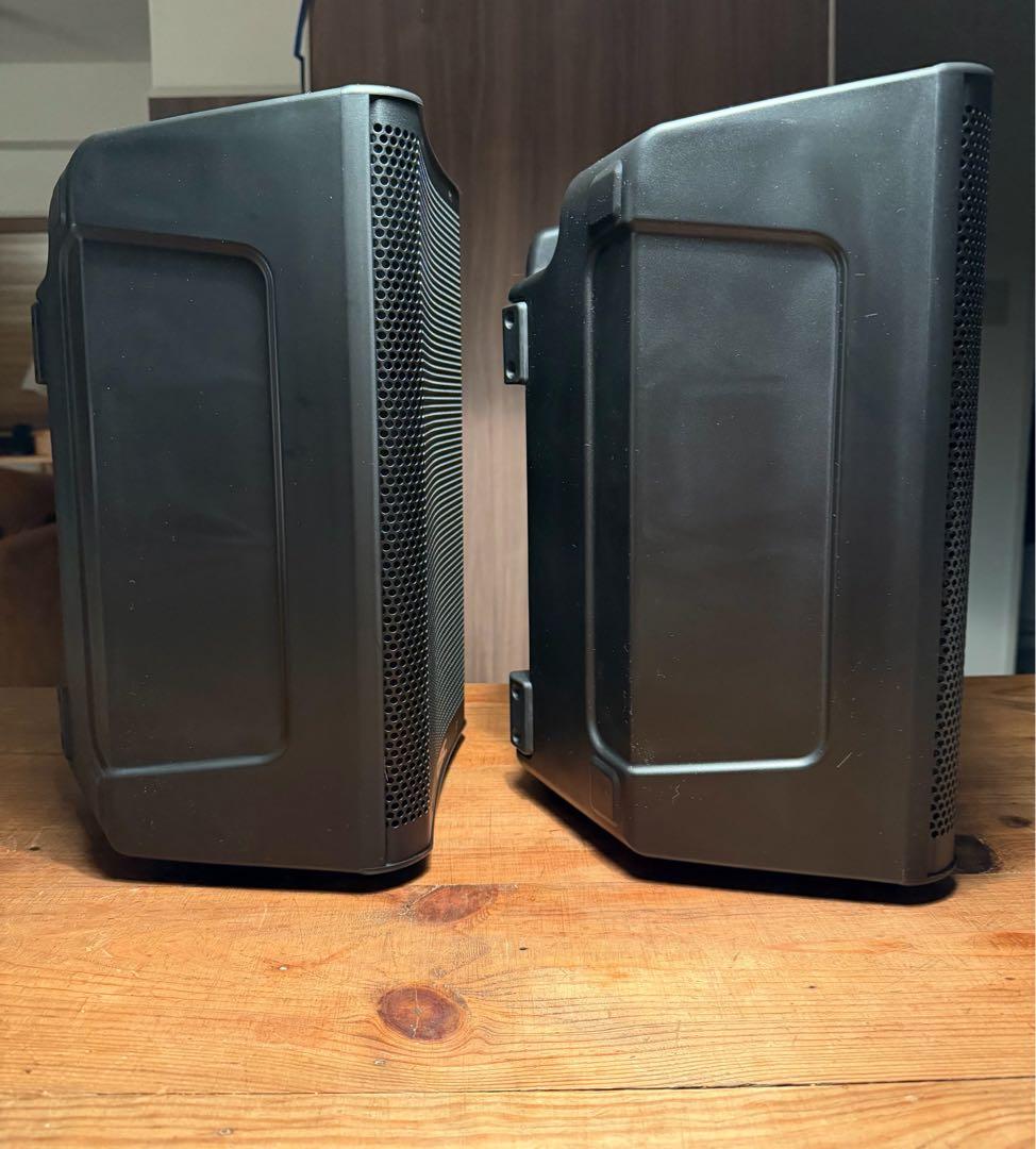 QSC CP8 パワードスピーカー 2台セット＋純正ソフトケース