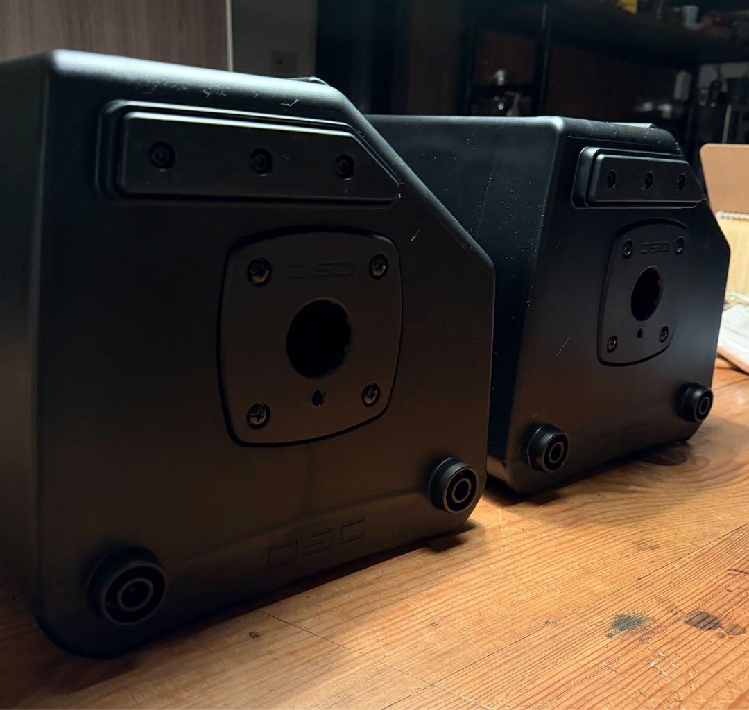 QSC CP8 パワードスピーカー 2台セット＋純正ソフトケース