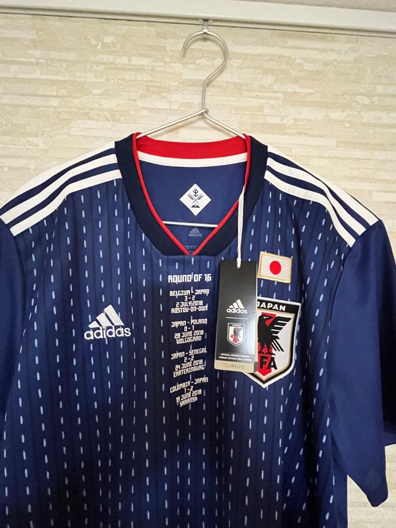 タグ付き限定品 W杯 メモリアルユニフォーム adidas 日本代表 サッカー