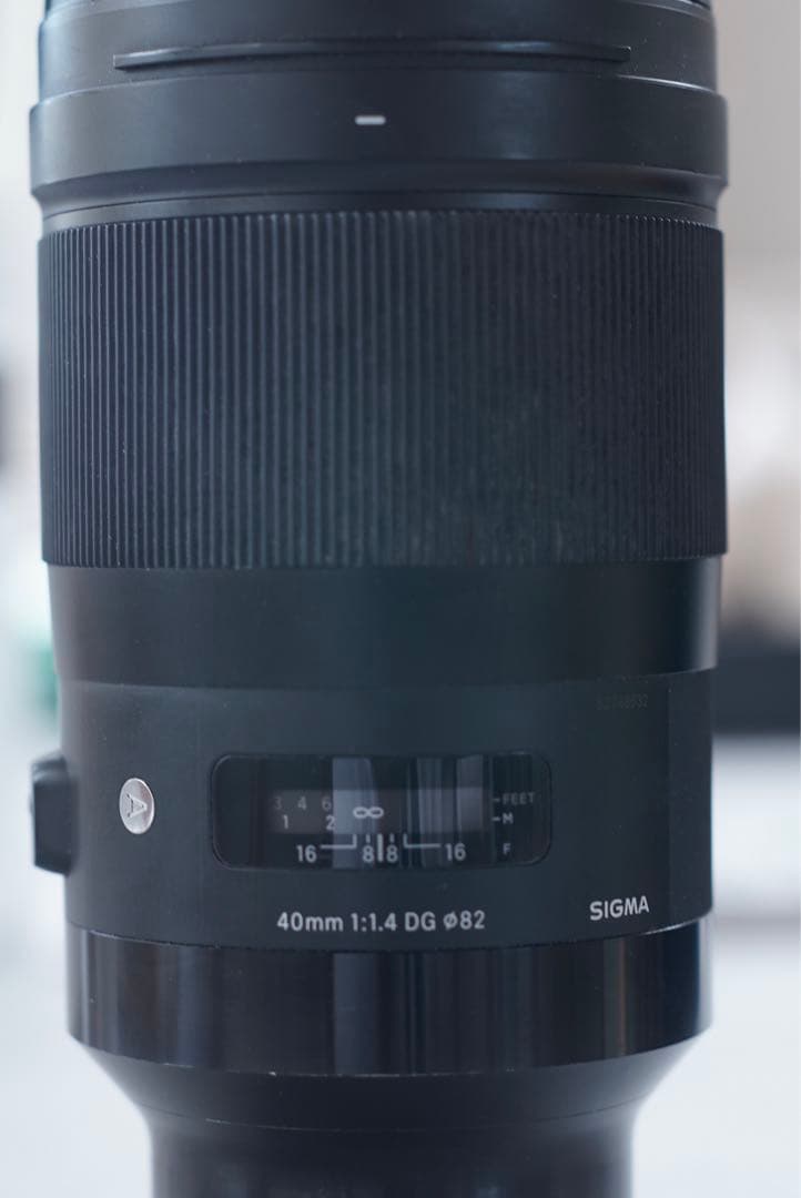狐*き様 SIGMA 40mm F1.4 DG HSM Art sony E