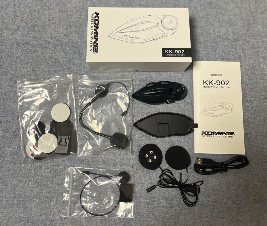 新品 KOMINE KK-902 バイク用インカム コミネ