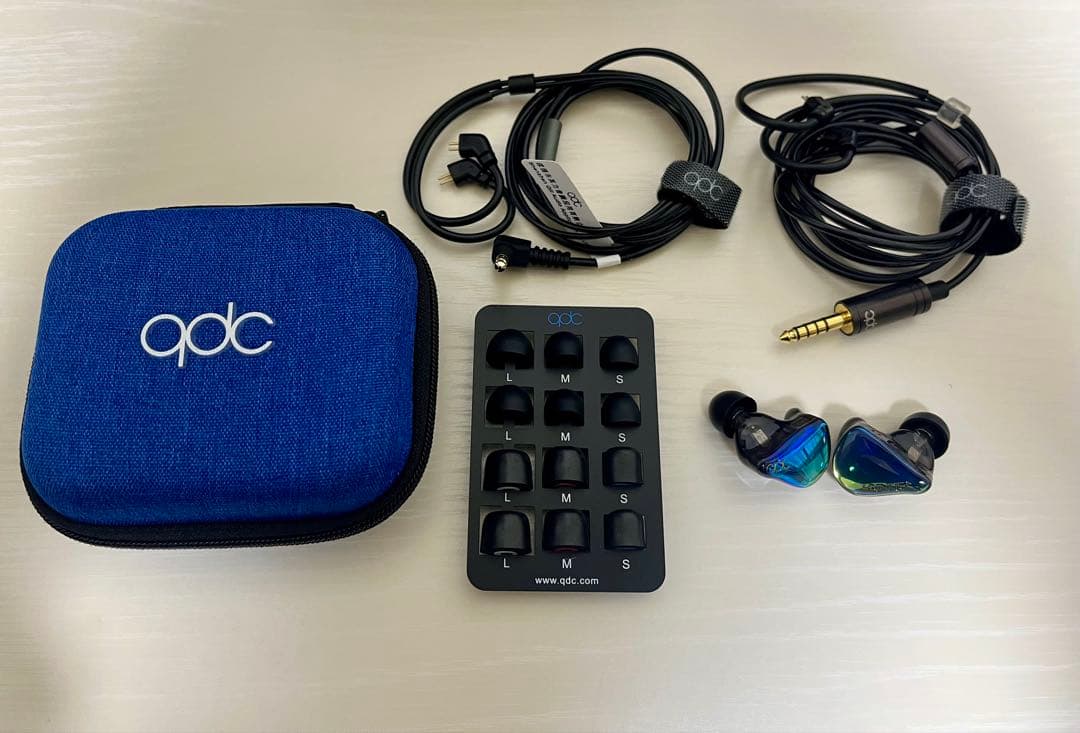 QDC FRONTIER Next Black バランスケーブル付き