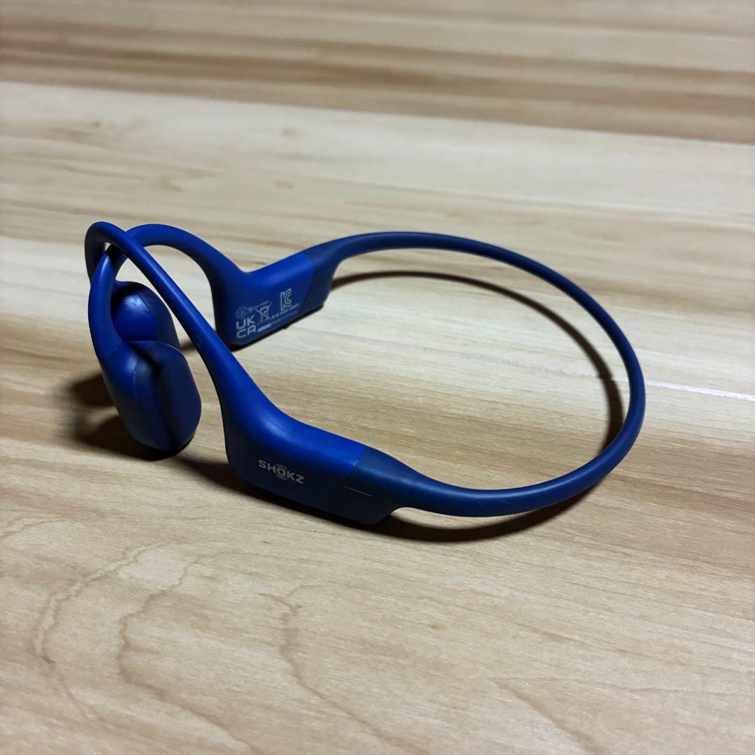 shokz OpenRun S803 ブルー 充電ケーブル付き