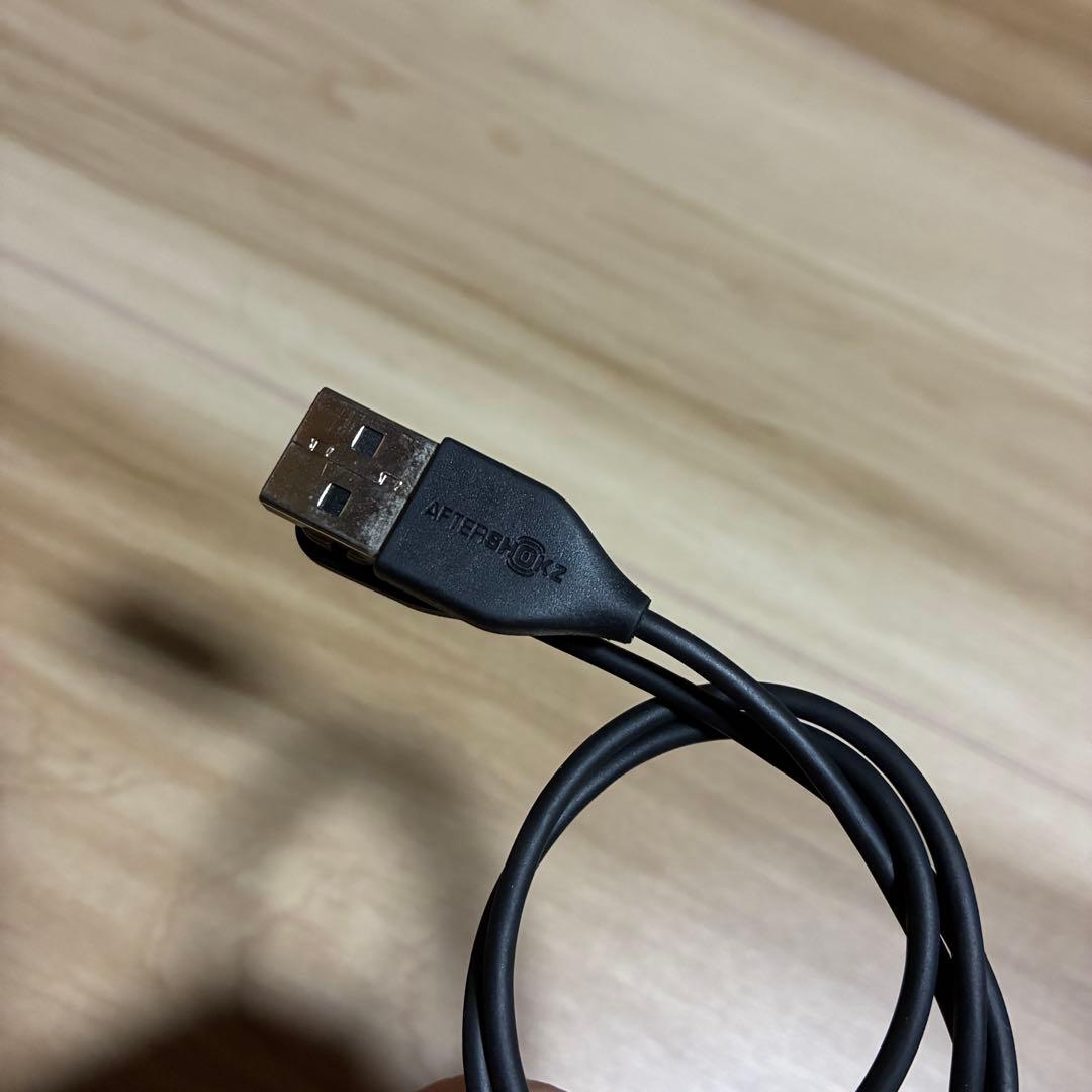 shokz OpenRun S803 ブルー 充電ケーブル付き