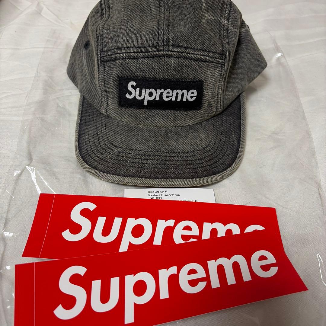 帽子 Supreme denim camp cap