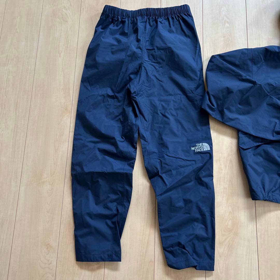 ノースフェイス　レインテックス ユリイカ　ナイロンジャンバー　パンツ 上下　紺