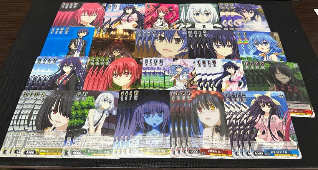 WS ヴァイスシュヴァルツ　デート・ア・ライブ　デッキパーツ　最悪の精霊　狂三等