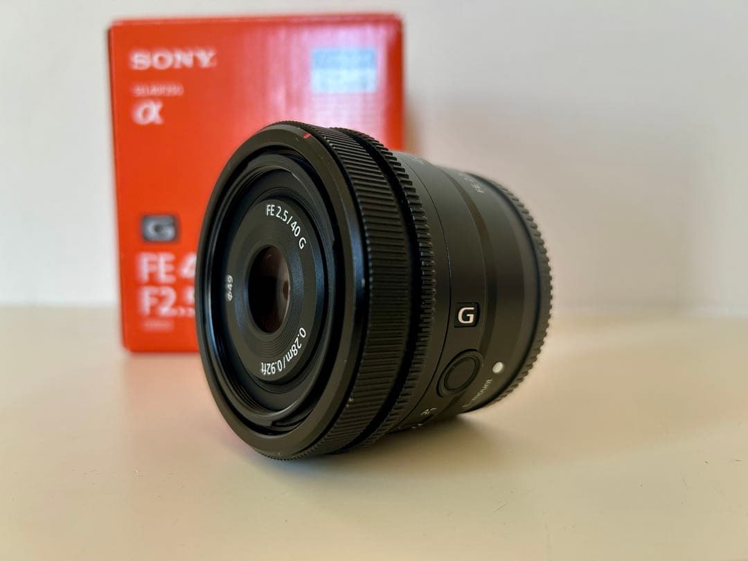 SONY （ソニー）SEL40F25G 単焦点レンズ　40㎜