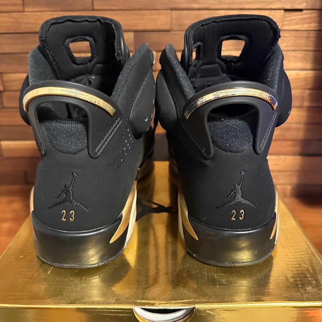 Air Jordan 6 DMP NIKE ブラック/ゴールド