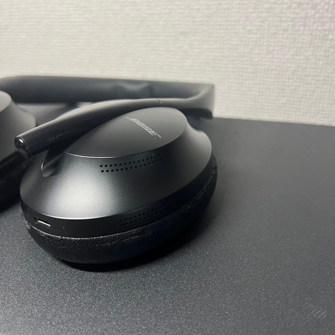 あいう様 Bose NC 700 ブラック ケース・有線プラグ付