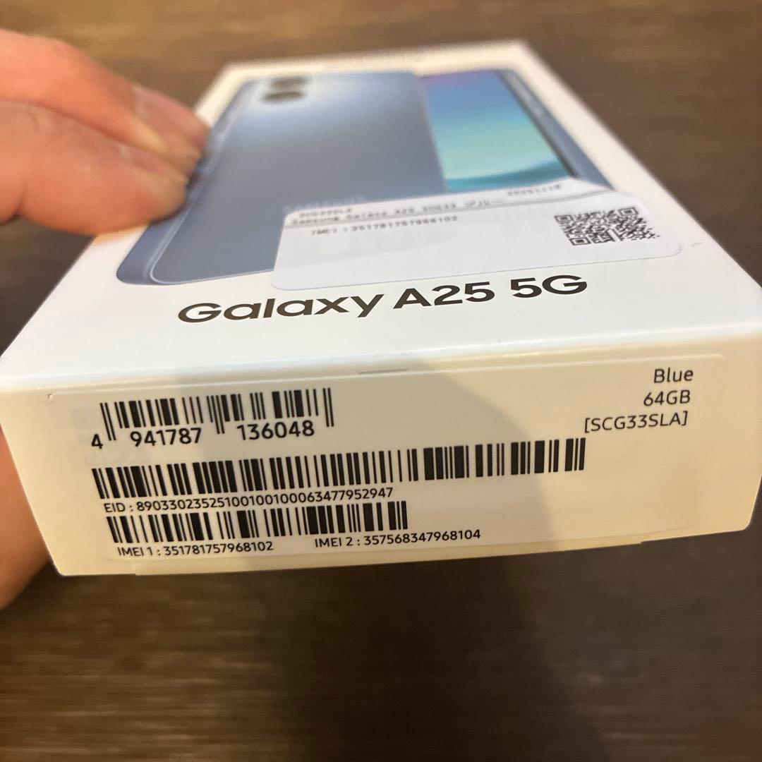 TY　11月25日購入品　Galaxy A25 5G SAMSUNG 3台