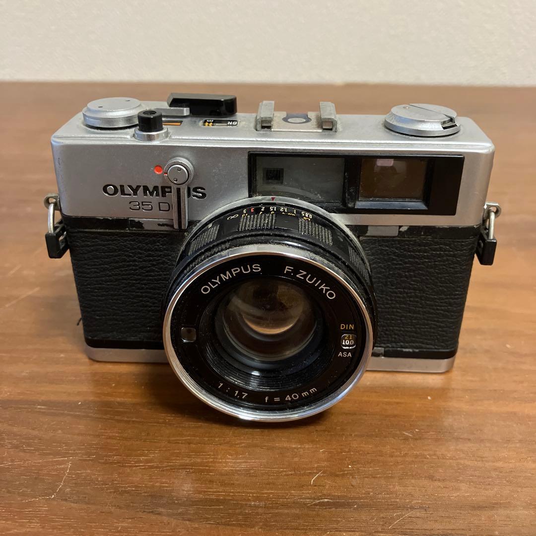 OLYMPUS 35 DC フィルムカメラ 当時物 動作未確認 レトロ