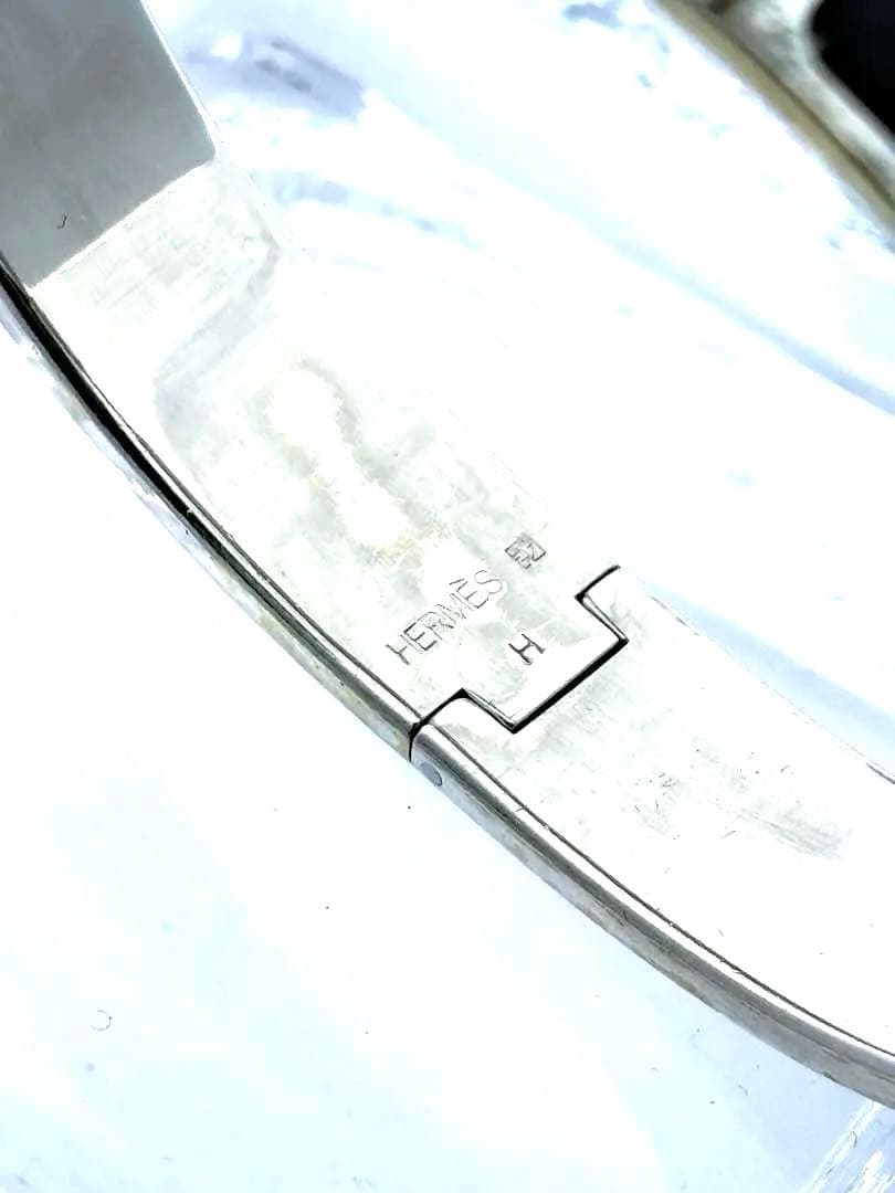 HERMES H バングル　クリック　ブラック