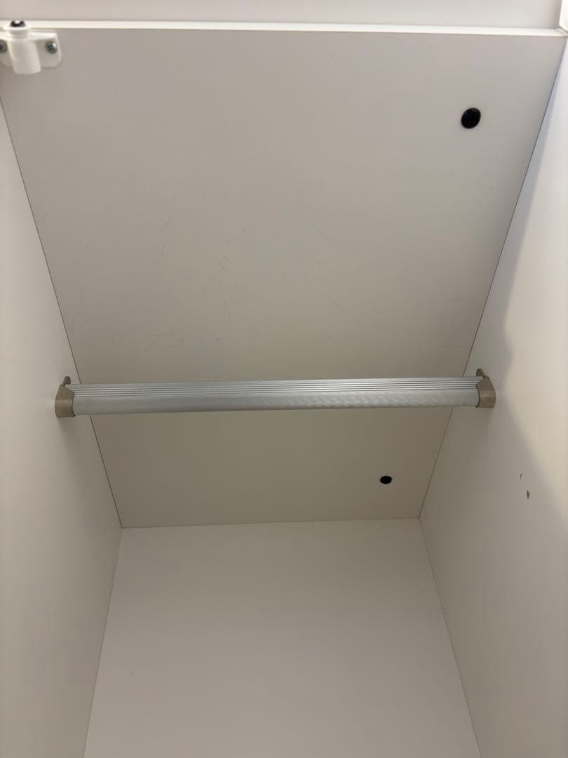 ニトリ ワードローブ(クエス 80WR WH)