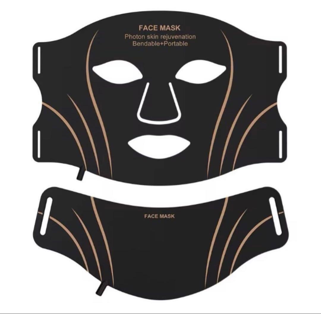 【7in1LEDライト】フェスマスク・ネックケアセット