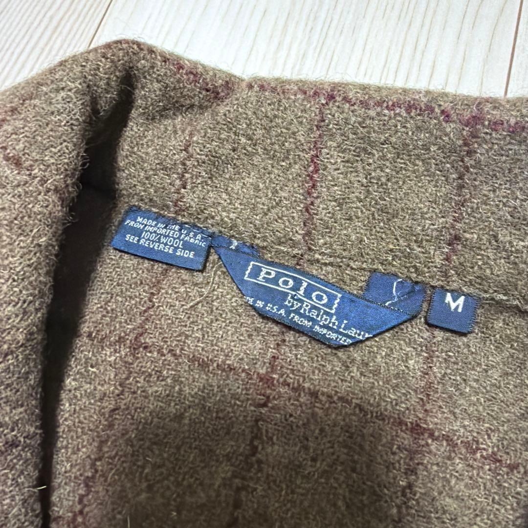 極上　希少　USA製　ノーフォークジャケット　ポロバイラルフローレン　80s M