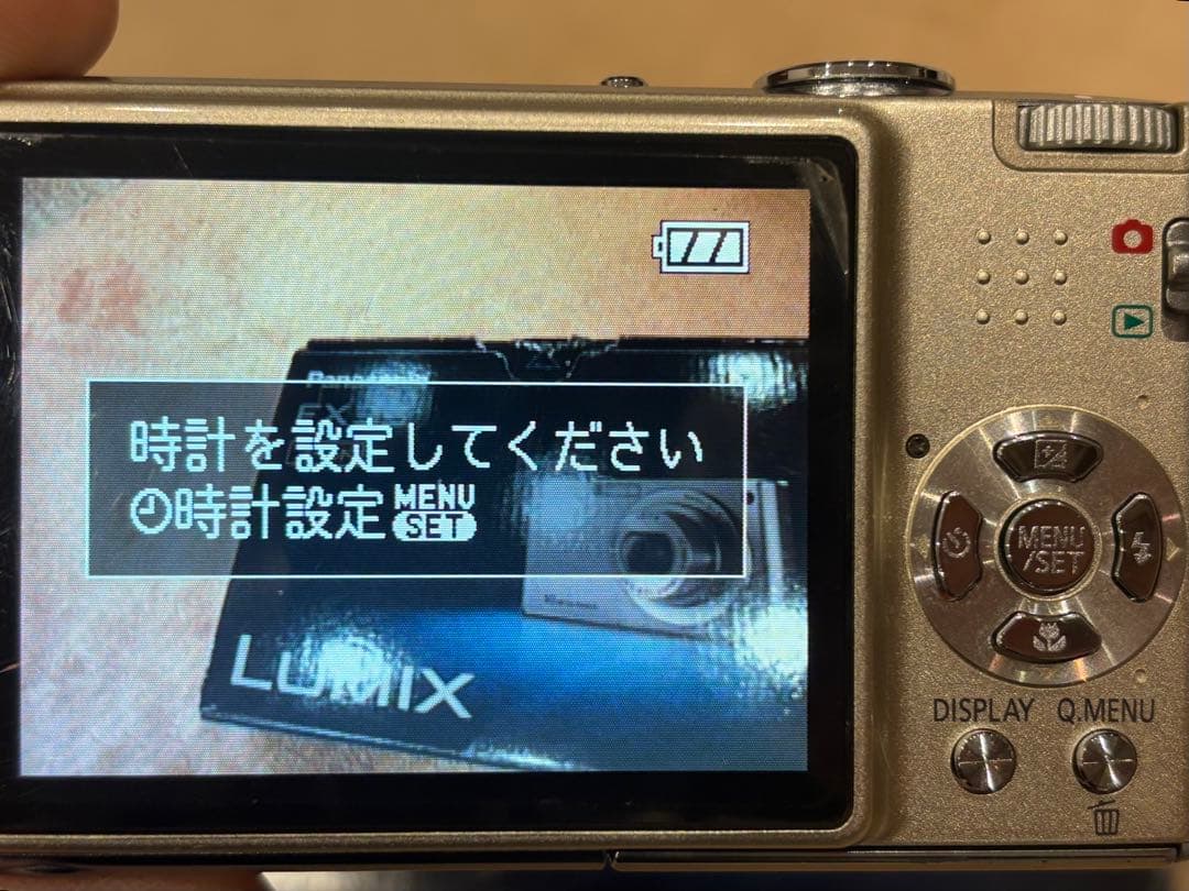 Panasonic LUMIX DMC-FX35 ゴールド　元箱付　　動作確認済