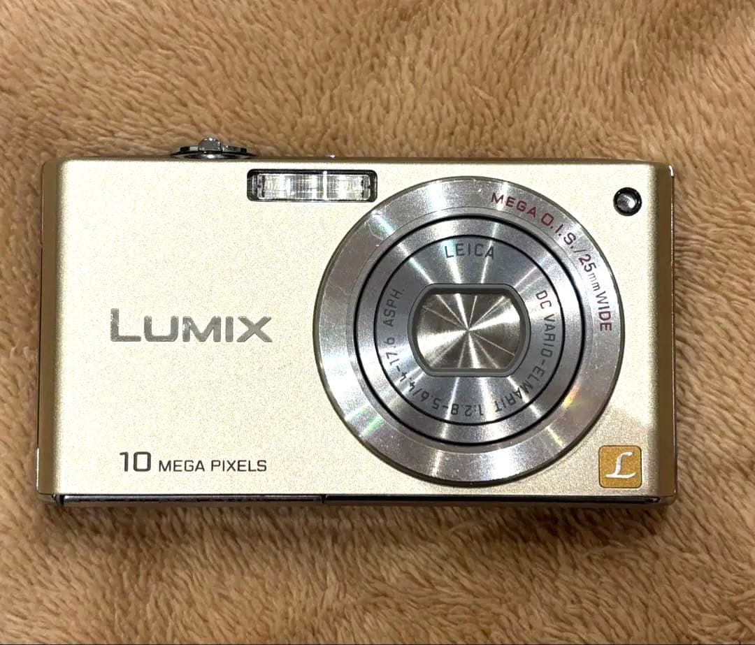 Panasonic LUMIX DMC-FX35 ゴールド　元箱付　　動作確認済