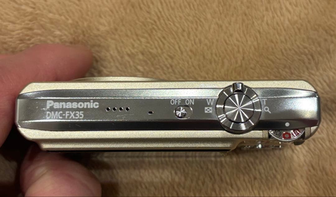 Panasonic LUMIX DMC-FX35 ゴールド　元箱付　　動作確認済