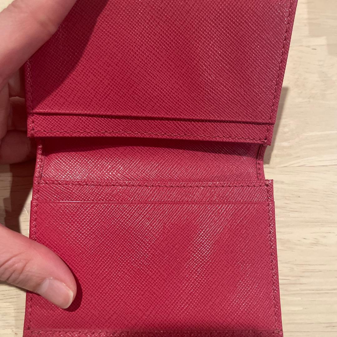PRADA 名刺入れ ピンク