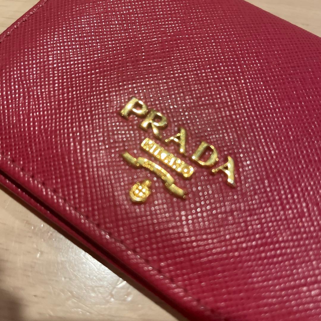 PRADA 名刺入れ ピンク