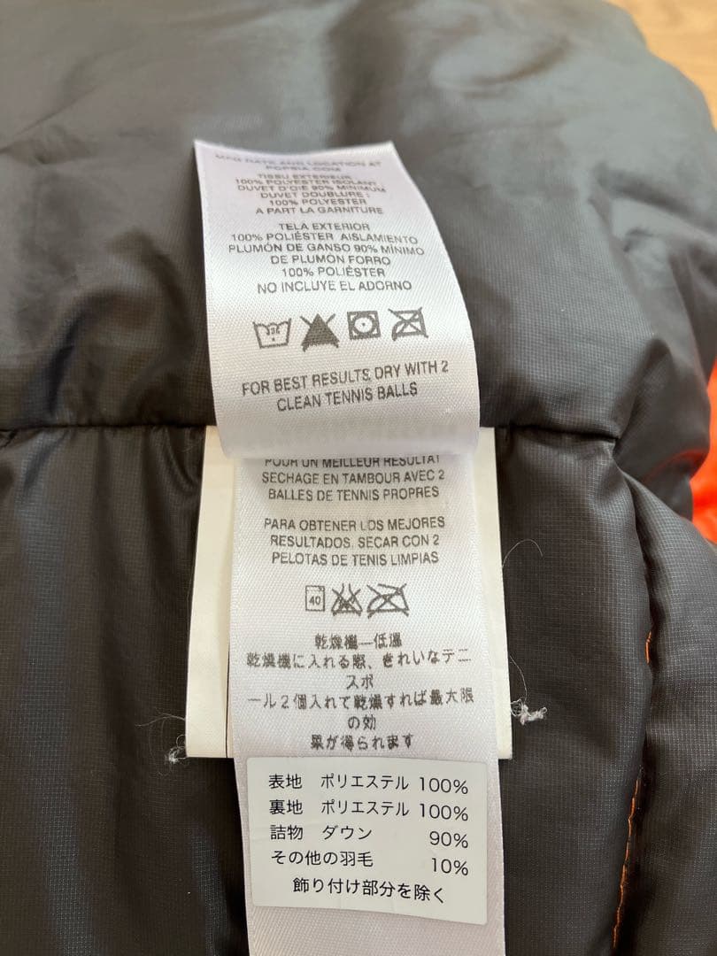 パタゴニア　ダウンセーター　Mサイズ　オレンジ