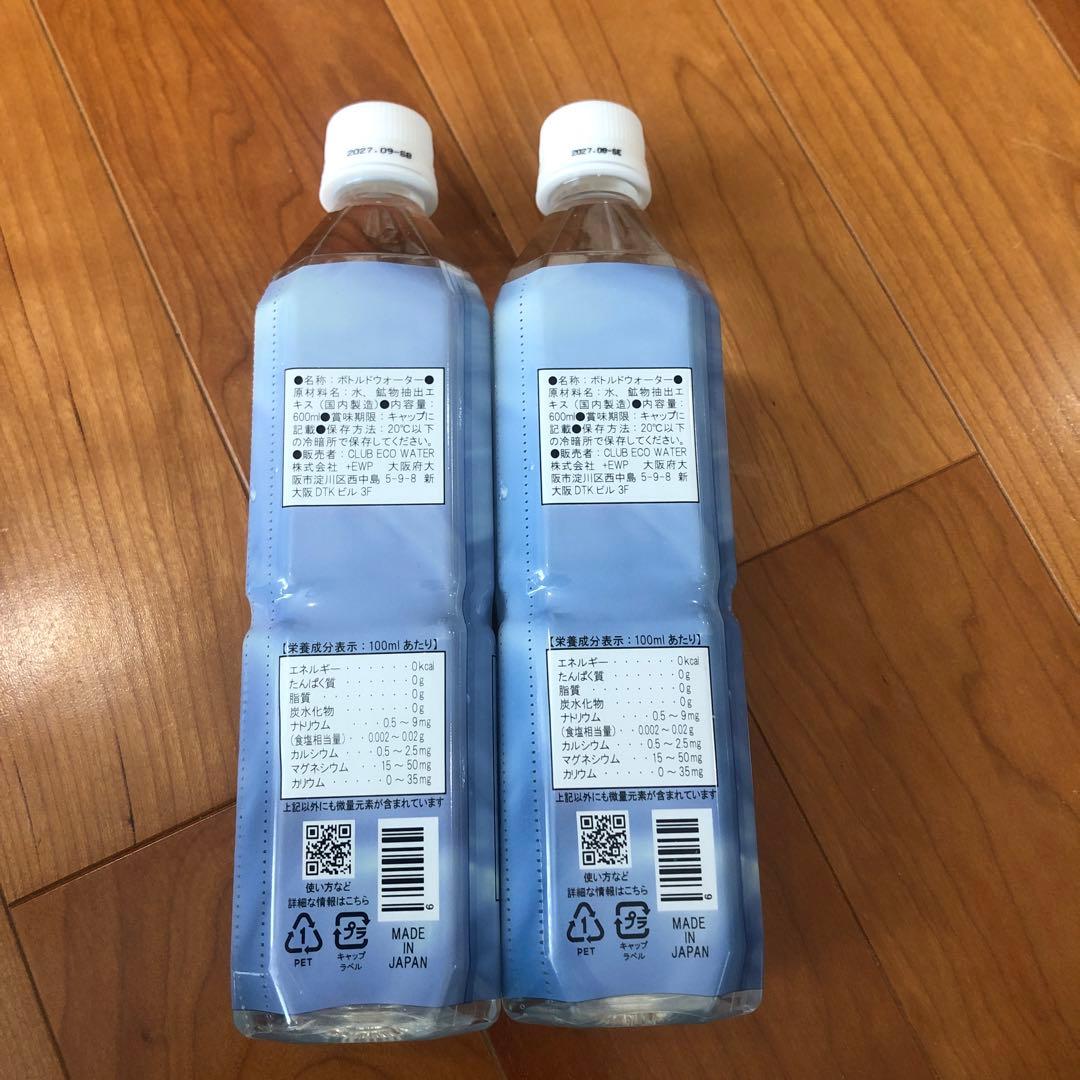 エコウォーター Life Essence 600ml 2本セット