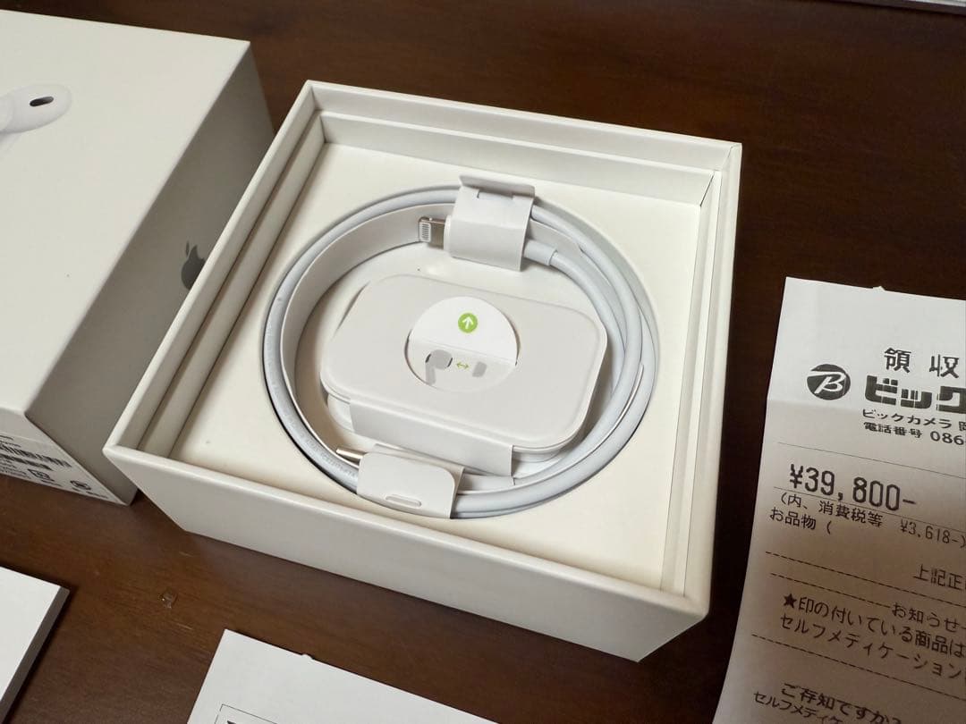 公式 【中古】Apple AirPods 第2世代Pro2 Pro イヤフォン