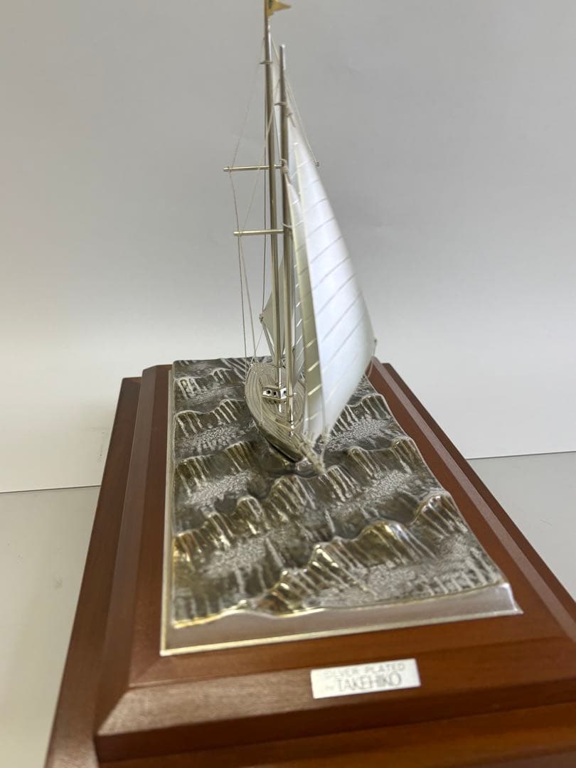 定価36.3万円SilverPLATED TAKEHIKO武比古 銀製ヨット4号