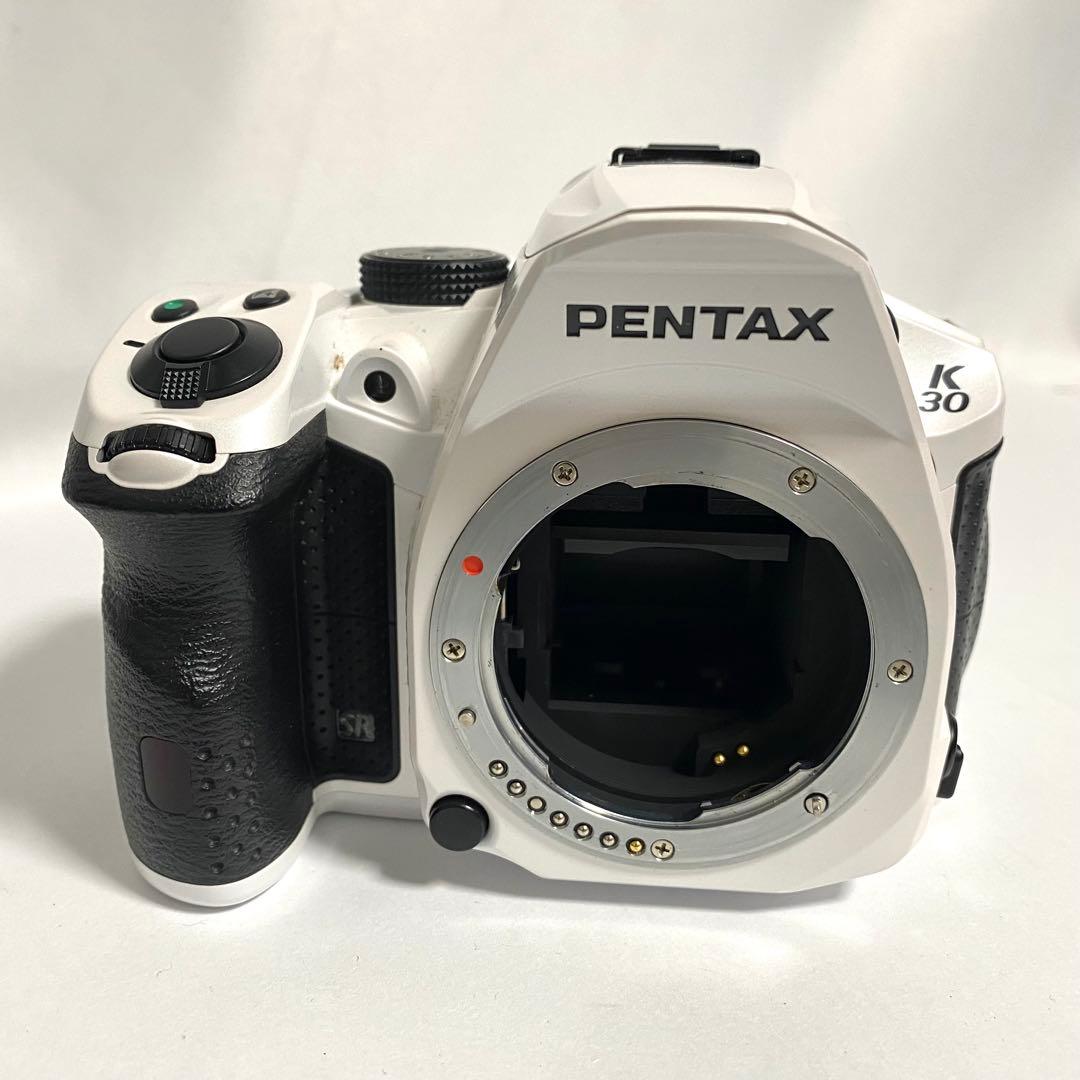 PENTAX デジタル一眼レフカメラ K30 ホワイト ボディ
