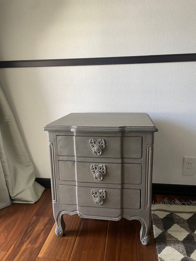 フレンチスタイル グレー チェスト ブランドジュリエオリジナル