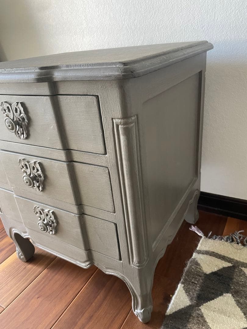 フレンチスタイル グレー チェスト ブランドジュリエオリジナル