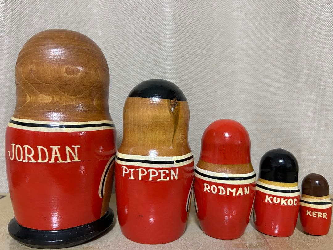 マイケルジョーダン BULLS マトリョーシカ