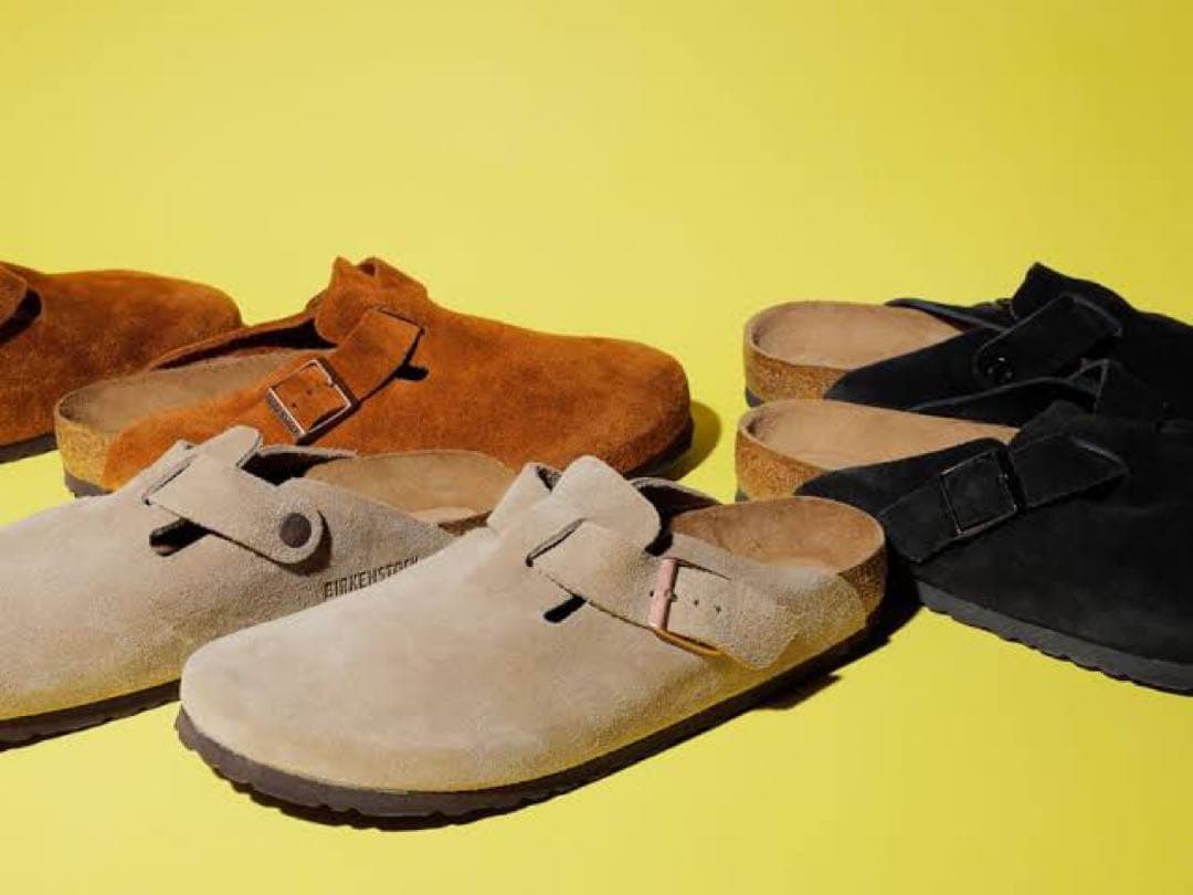1048 BIRKENSTOCK ボストン スエード ブラウン 28cm
