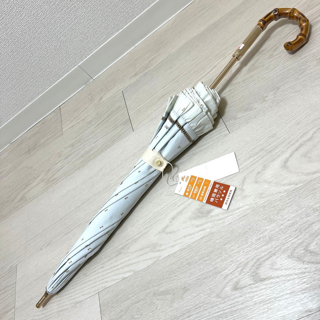 新品ジルスチュアート1級遮光 晴雨兼用 プチグラン長傘 フリル 日傘