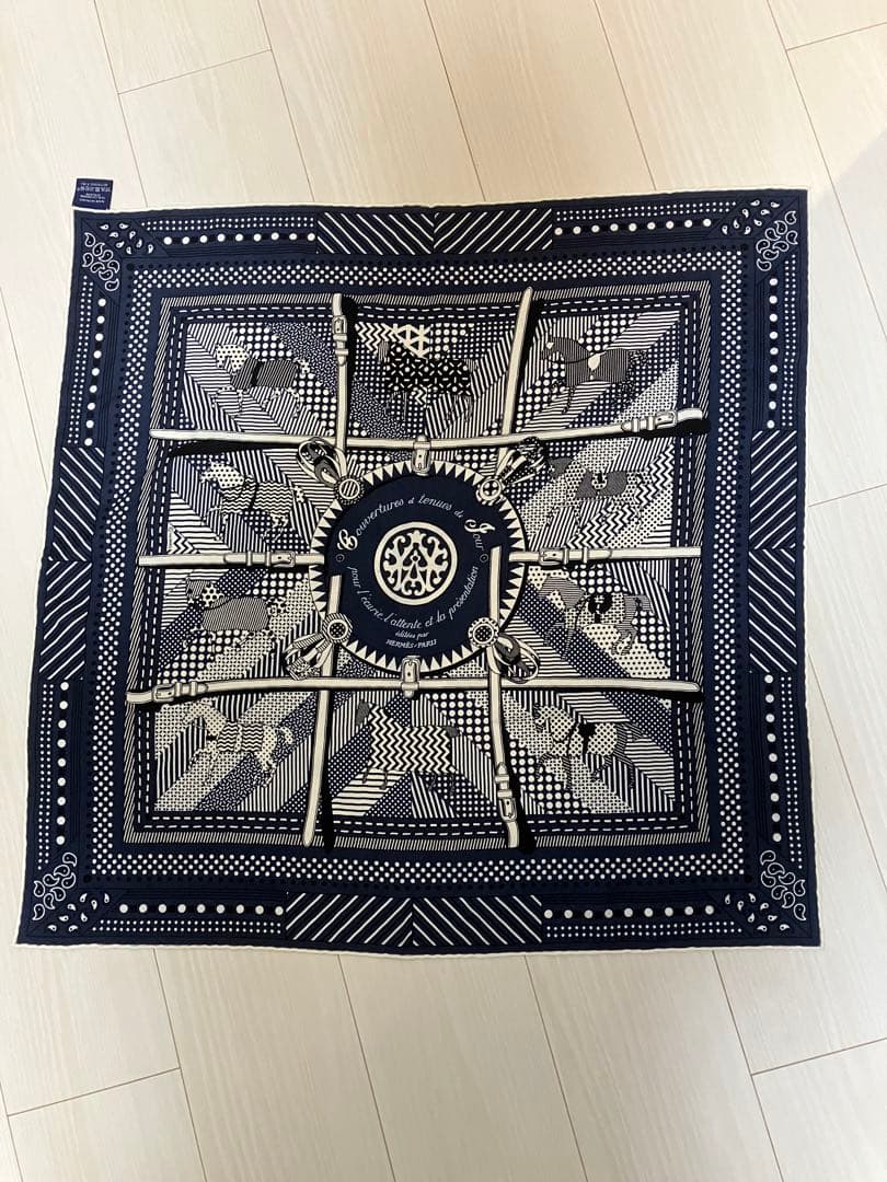 エルメス　メンズカレH 65 《馬着》　未使用級の美品 定価　￥81,400