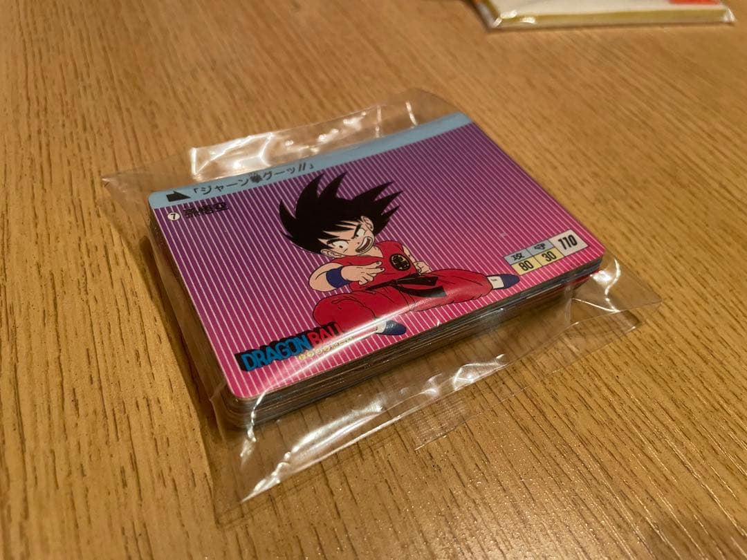 【1988初版】ドラゴンボールカードダス　本弾①ノーマルカード34枚プラス1枚