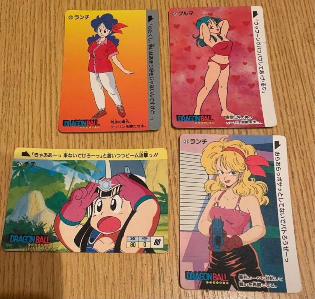 【1988初版】ドラゴンボールカードダス　本弾①ノーマルカード34枚プラス1枚