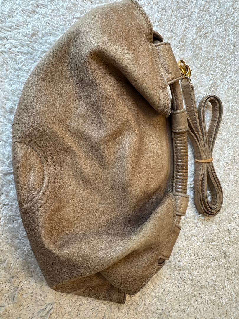 LOEWE/ロエベ/ハンドバッグ/ナッパアレイ　ゴールド