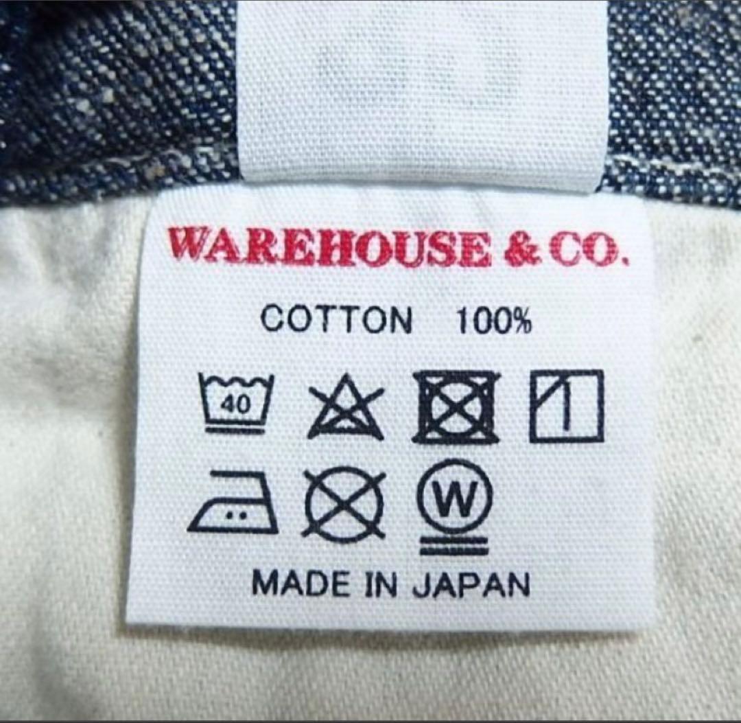 WAREHOUSEウエアハウスLot1093BIBOVERALLDENIMW32