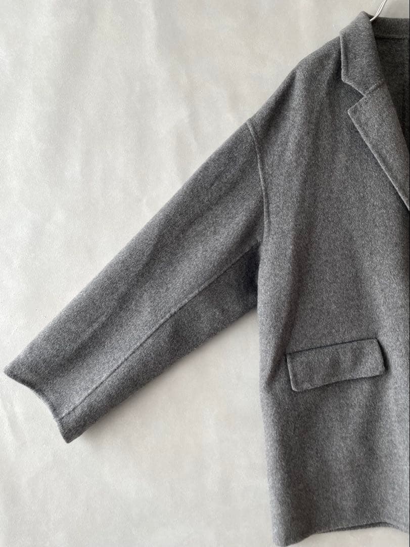 極美品✨スピック&スパン 24AW ジャケットコート　袖裏地有　38 グレー