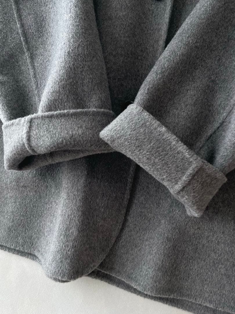 極美品✨スピック&スパン 24AW ジャケットコート　袖裏地有　38 グレー