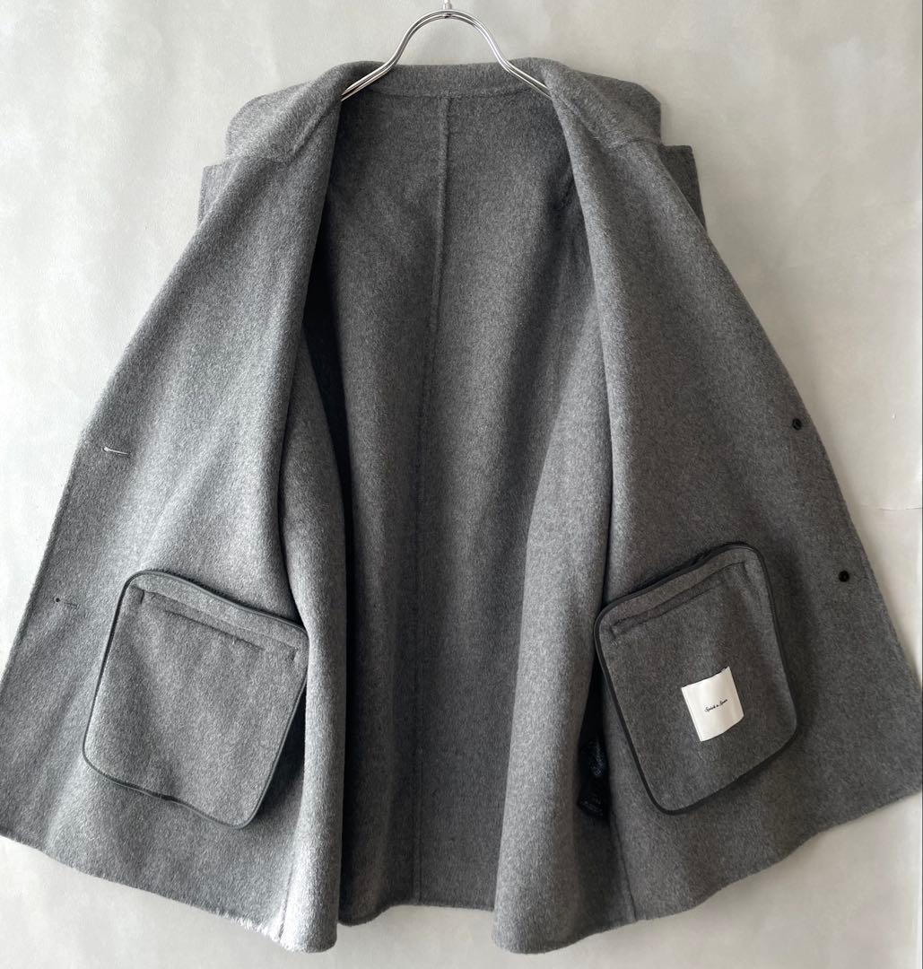 極美品✨スピック&スパン 24AW ジャケットコート　袖裏地有　38 グレー
