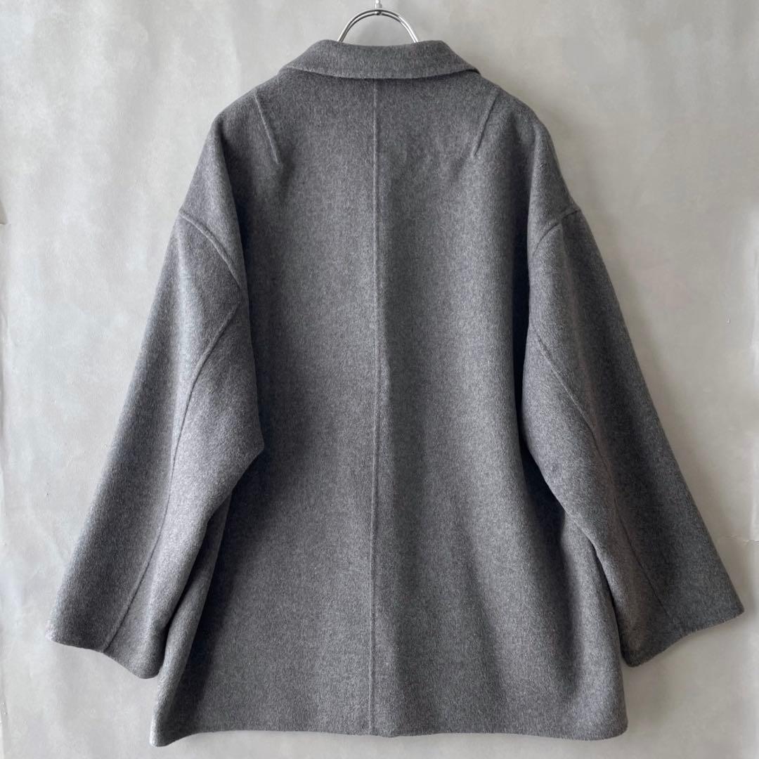 極美品✨スピック&スパン 24AW ジャケットコート　袖裏地有　38 グレー